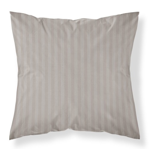 Poszewka adamaszkowa 40x40 beżowa (beige) w pasy satynowe – jasiek do spania dekoracyjna