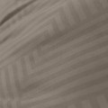 Elegancka pościel adamaszkowa 220×200 w jodełkę – taupe