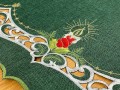  Bieżnik świąteczny 60x120 cm stroik int 5766 boże narodzenie