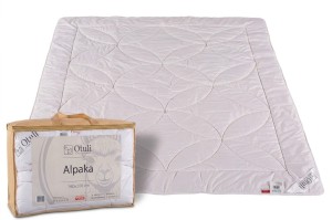 Kołdra z wełny alpaki Otuli 160x200 Całoroczna 1200g