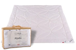 Kołdra z wełny alpaki Otuli 220x200 Całoroczna 1650g