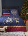  Pościel z bawełny 160x200 - 4264 a Holland na prezent merry christmas świąteczna holenderska
