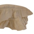 Pościel z bawełny exclusive 200x220 akdeniz beige stonewashed bez prasowania beżowy