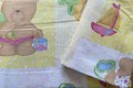 Komplet pościeli z Bawełny dla dzieci - 100x140+40x60 - Żółte misie - do łóżeczka