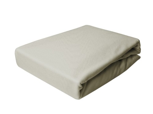 Prześcieradło Jersey z gumką Jasny popiel 140x200 - 034 j