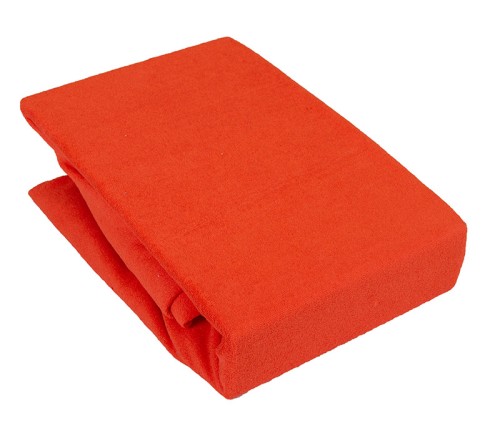 Prześcieradło Frotte z gumką - 220x200 - Cegła 025