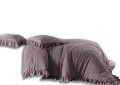  Pościel z bawełny exclusive 200x220 pale mavue bez prasowania Stonewashed 