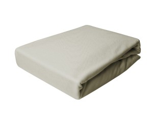 Prześcieradło Jersey z gumką jasny popiel  120x200 - 034 j