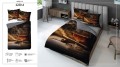 Pościel satynowa z mikrowłókna 160x200 magic collection 4220 a 3 D