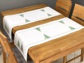 Bieżnik świąteczny 40x140 cm zielone choinki int 1196 boże narodzenie 