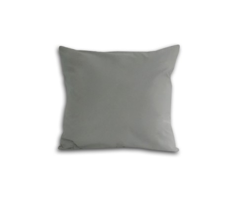 Poszewka satynowa 40x40 - popielata - na poduszkę 024 - popiel