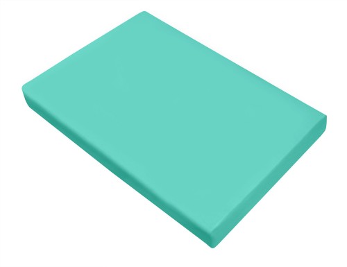 Prześcieradło satynowe - 200x235 - Seledynowe - bez gumki - Musja