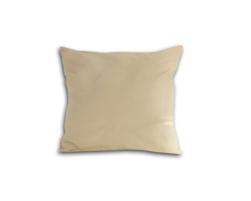 Poszewka satynowa 40x40 - kremowa - na poduszkę 155 - krem