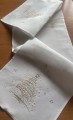 Bieżnik świąteczny 40x175 cm złota choinka int 428 boże narodzenie