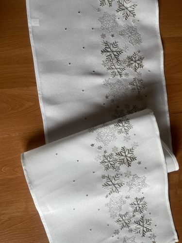  Bieżnik świąteczny 40x175 cm gwiazdki int 429 boże narodzenie