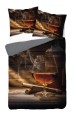 Pościel satynowa z mikrowłókna 160x200 magic collection 4220 a 3 D