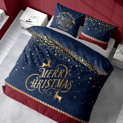  Pościel z bawełny 160x200 - 4264 a Holland na prezent merry christmas świąteczna holenderska