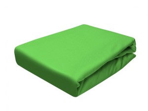 Prześcieradło Jersey z gumką trawa  140x200 - 021