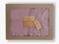  Pościel z bawełny exclusive 200x220 pale mavue bez prasowania Stonewashed 