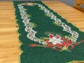 Bieżnik świąteczny 40x140 cm stroik int 5766 boże narodzenie